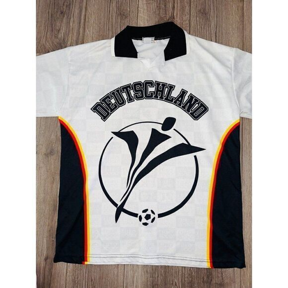 N8 Vintage Deutschland Germany National Soccer Team  UEFA Euro 2000 Jersey Size - Picture 4 of 4